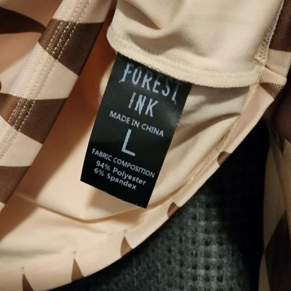 Forest Ink Patterned Women's Top - Picture 5 of 5